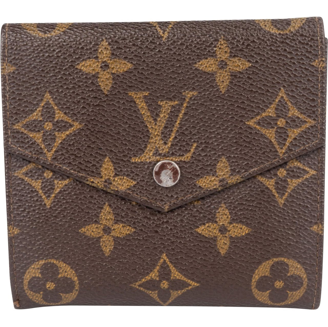 Louis Vuitton Louis Vuitton Monogram Canvas Elise Wallet Bruin