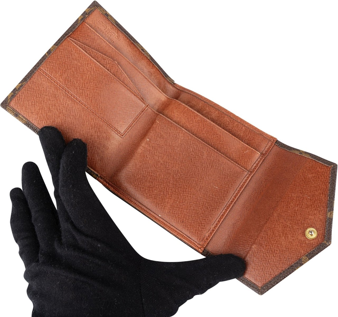 Louis Vuitton Louis Vuitton Monogram Canvas Elise Wallet Bruin