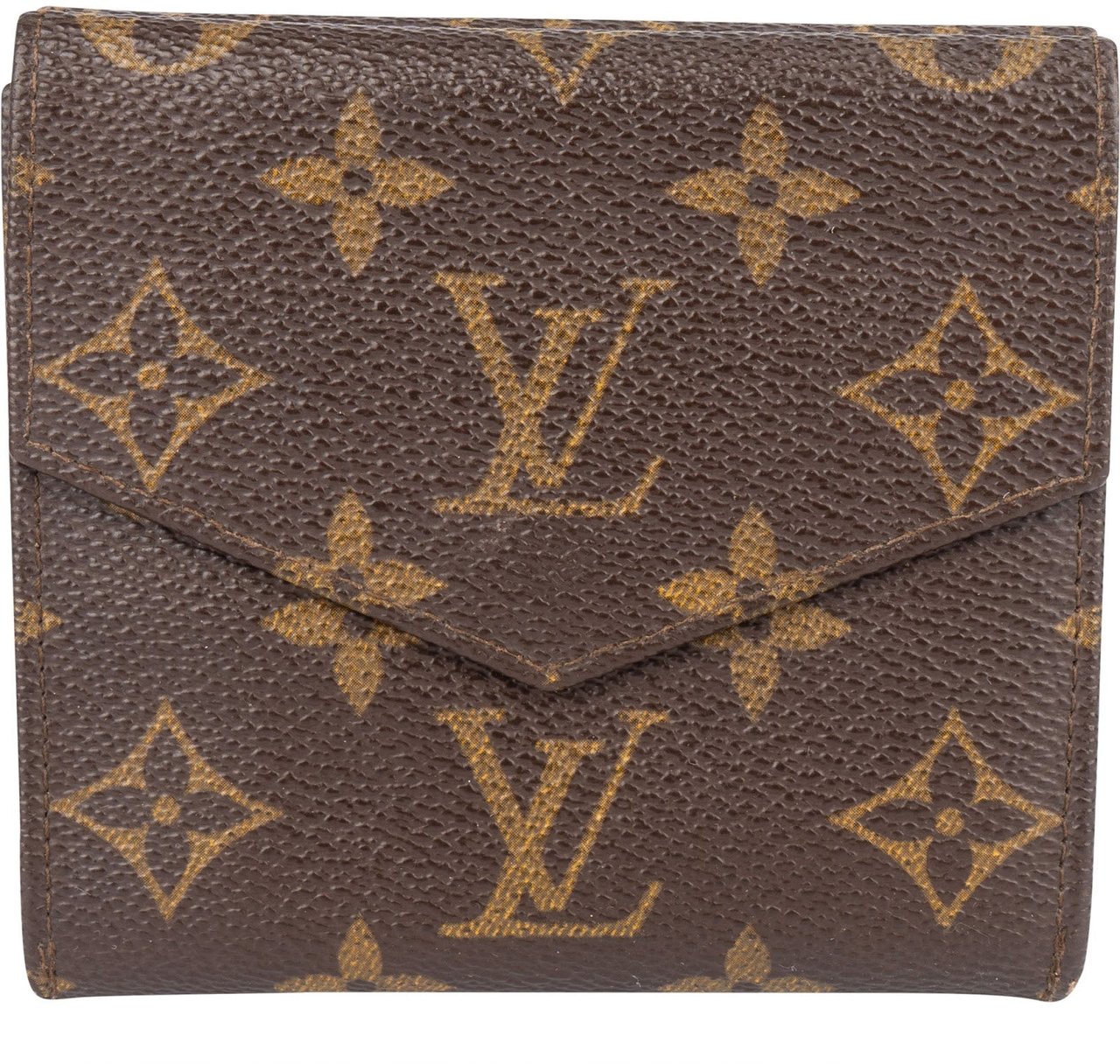 Louis Vuitton Louis Vuitton Monogram Canvas Elise Wallet Bruin