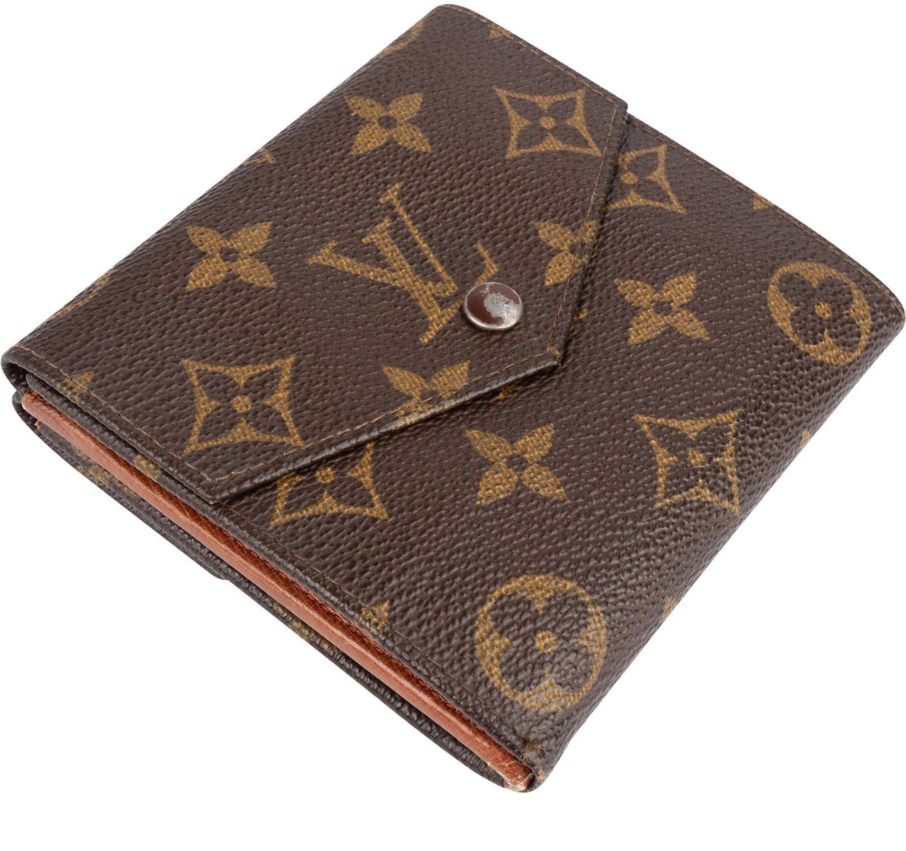 Louis Vuitton Louis Vuitton Monogram Canvas Elise Wallet Bruin