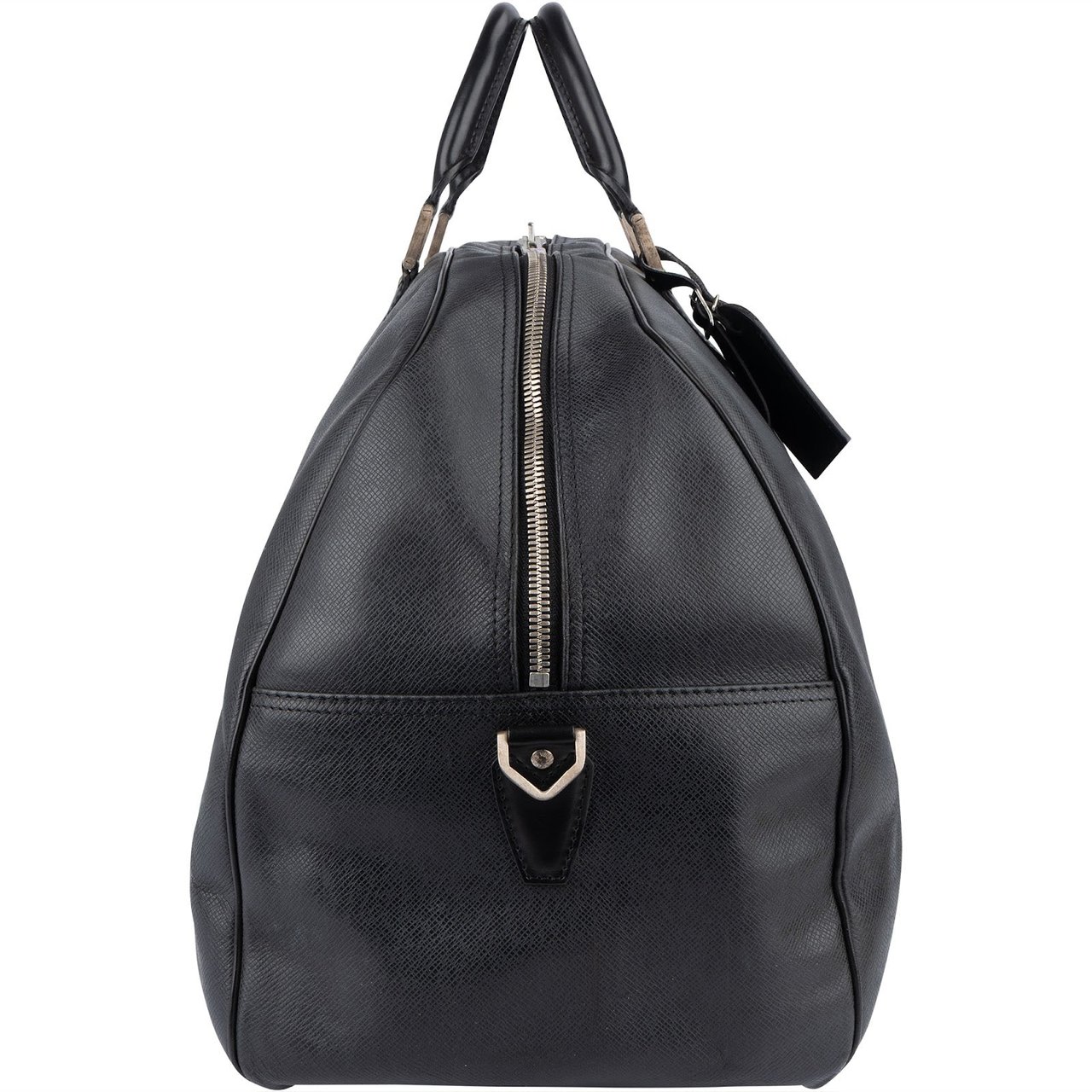 Louis Vuitton Louis Vuitton Noir Taiga Leather Kendall 55 Travel Bag Zwart