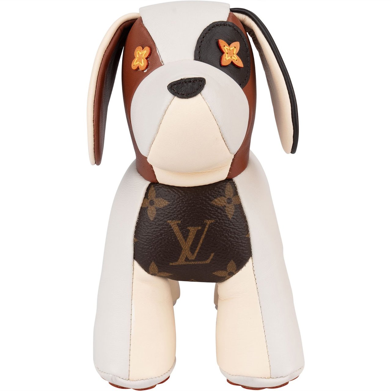 Louis Vuitton Louis Vuitton Monogram Doudou Dog Oscar Toy Wit
