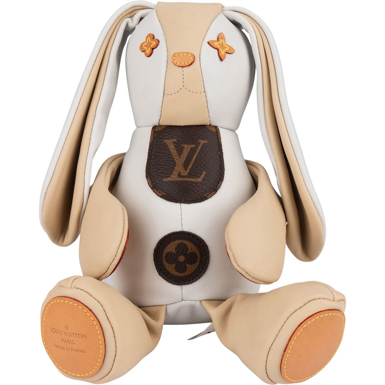Louis Vuitton Louis Vuitton Monogram Doudou Bunny Lewis Toy Wit