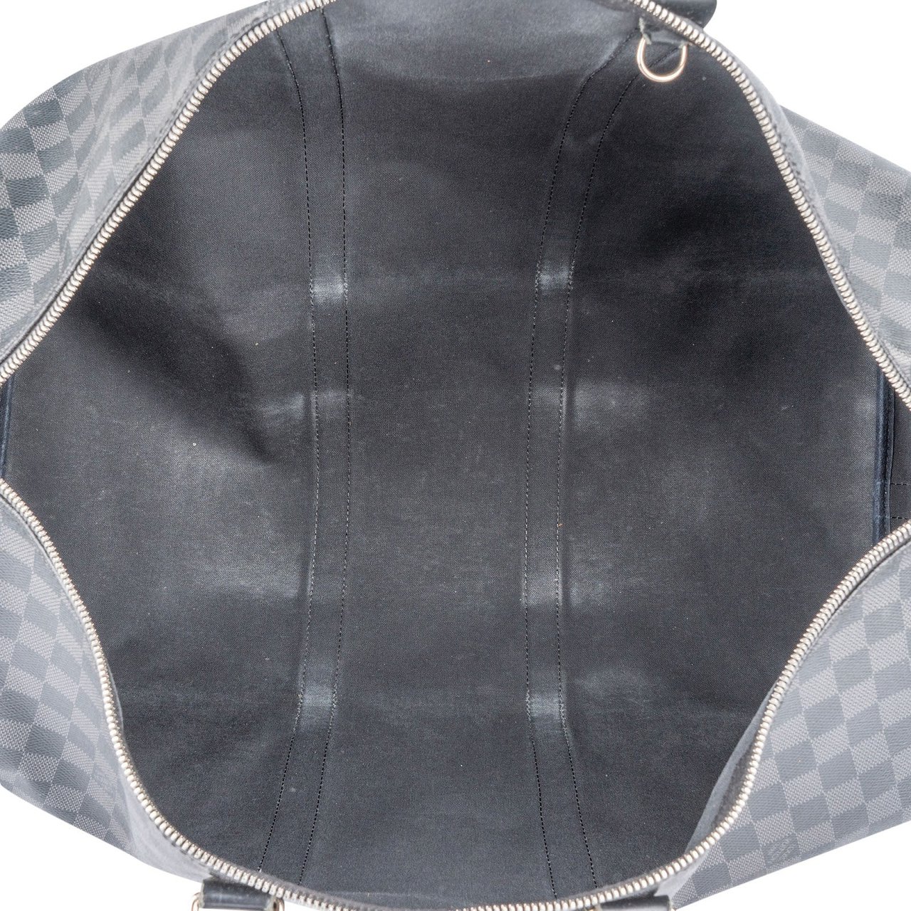 Louis Vuitton Louis Vuitton Monogram Damier Graphite Canvas Keepall 55 Bandoulière Travel Bag Zwart