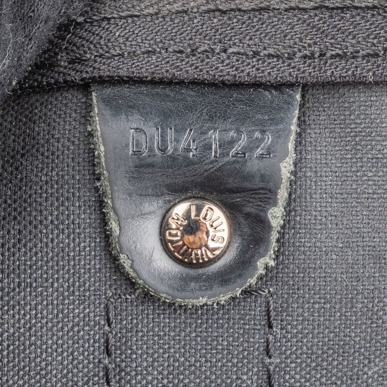 Louis Vuitton Louis Vuitton Monogram Damier Graphite Canvas Keepall 55 Bandoulière Travel Bag Zwart