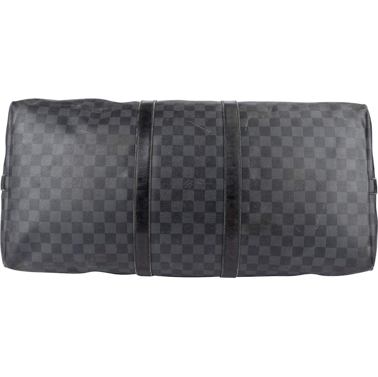 Louis Vuitton Louis Vuitton Monogram Damier Graphite Canvas Keepall 55 Bandoulière Travel Bag Zwart