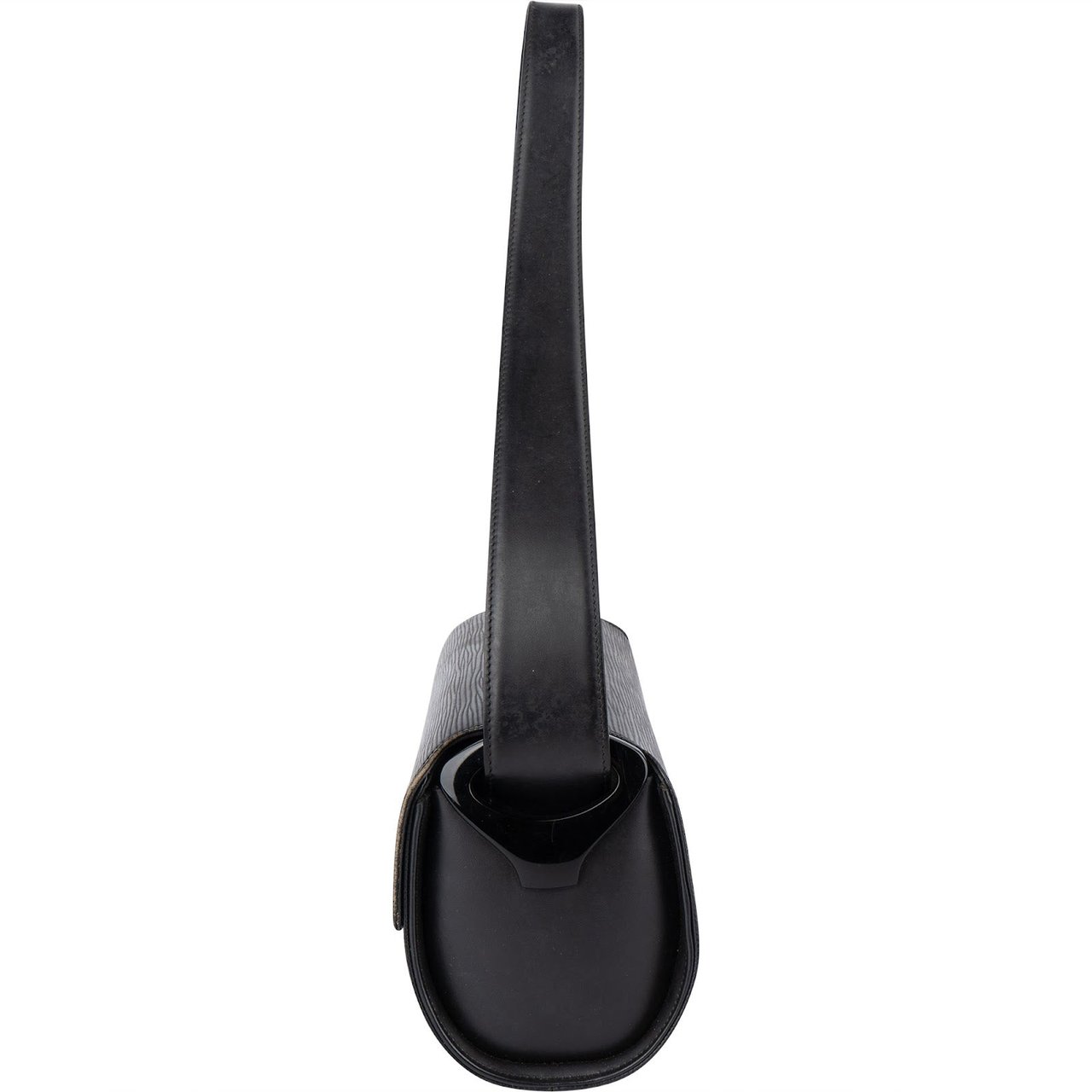 Louis Vuitton Louis Vuitton Noir Epi Leather Nocturne Shoulder Bag Zwart