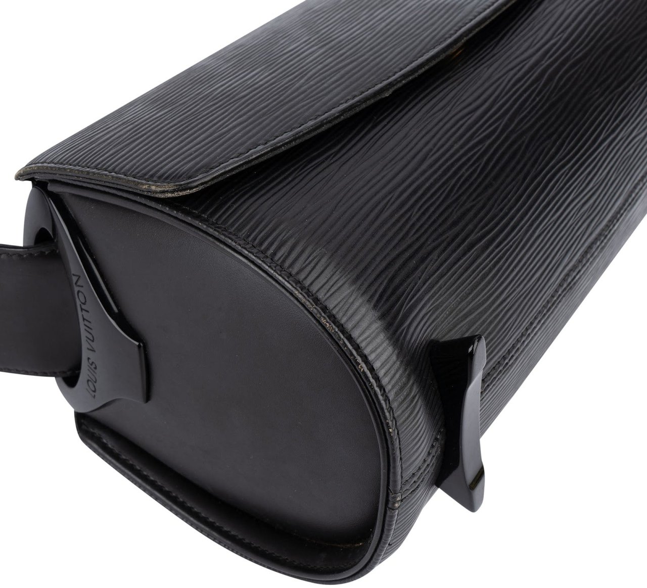 Louis Vuitton Louis Vuitton Noir Epi Leather Nocturne Shoulder Bag Zwart