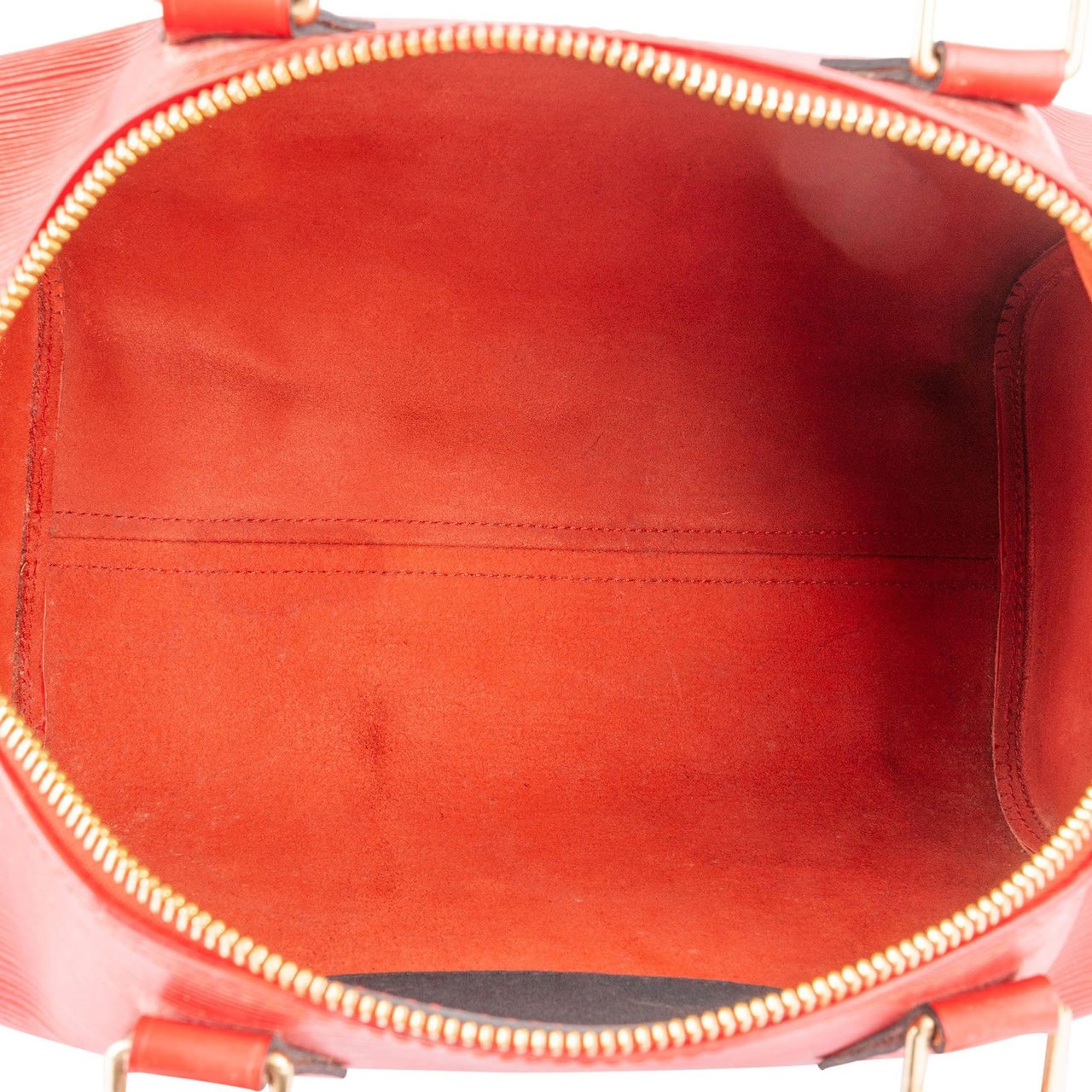 Louis Vuitton Louis Vuitton Red Epi Leather Speedy 30 Handbag Rood