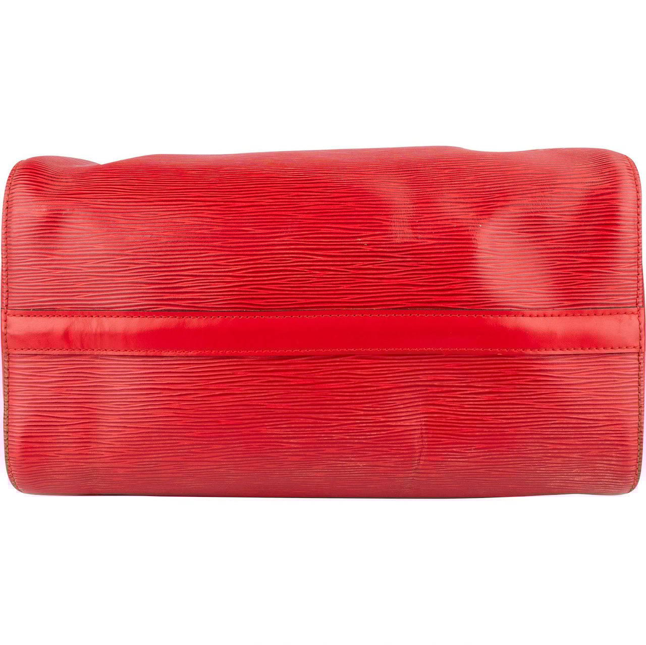 Louis Vuitton Louis Vuitton Red Epi Leather Speedy 30 Handbag Rood