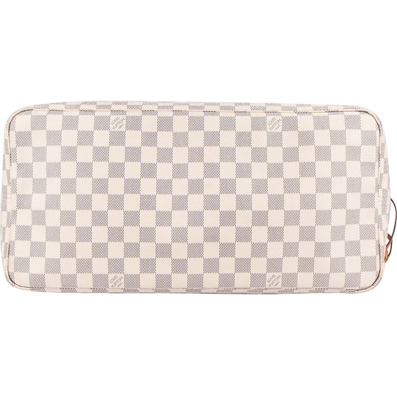 Louis Vuitton Louis Vuitton Monogram Damier Azur Canvas Neverfull GM Shoulder Bag Wit