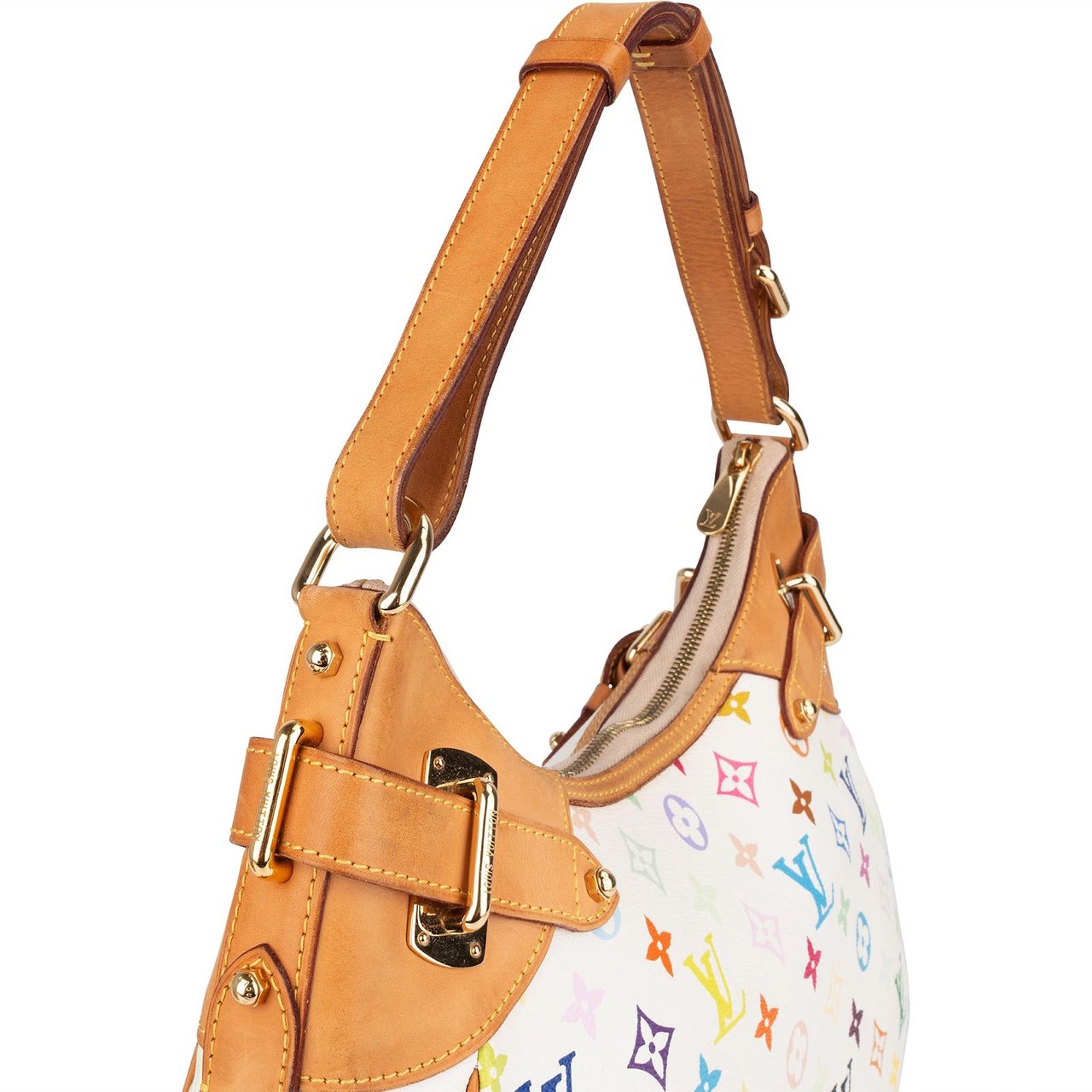 Louis Vuitton Louis Vuitton Monogram Murakami Multicolor Greta Shoulder Bag Wit