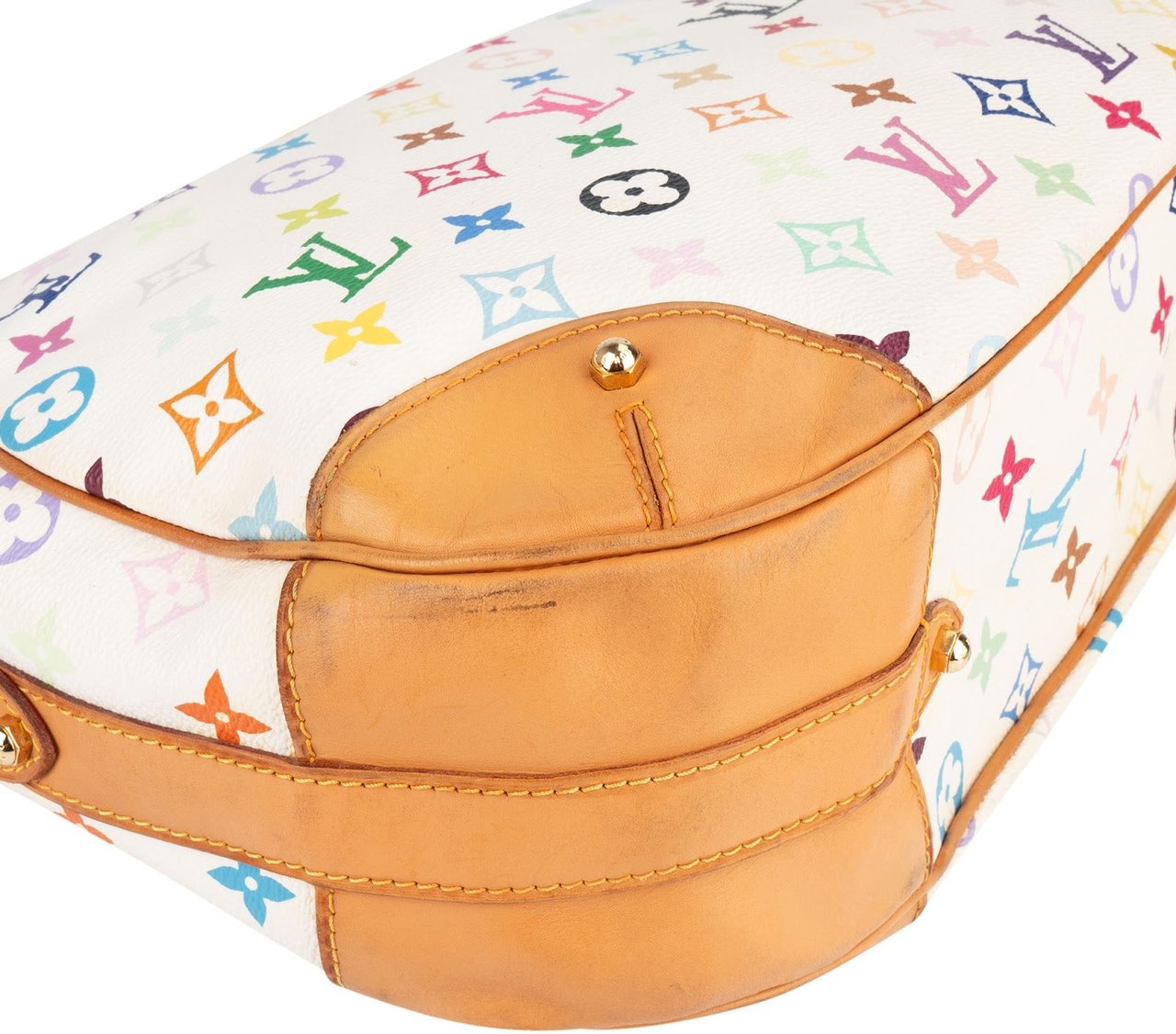 Louis Vuitton Louis Vuitton Monogram Murakami Multicolor Greta Shoulder Bag Wit