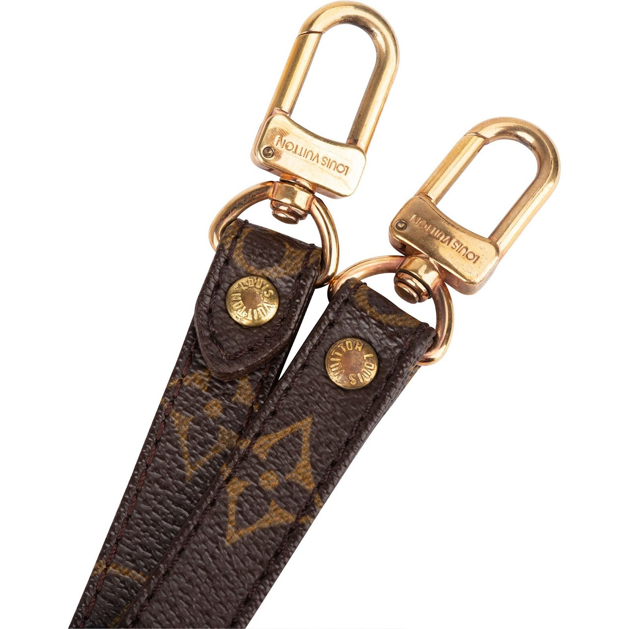 Louis Vuitton Louis Vuitton Monogram Canvas Adjustable Shoulder Bag Strap Bruin