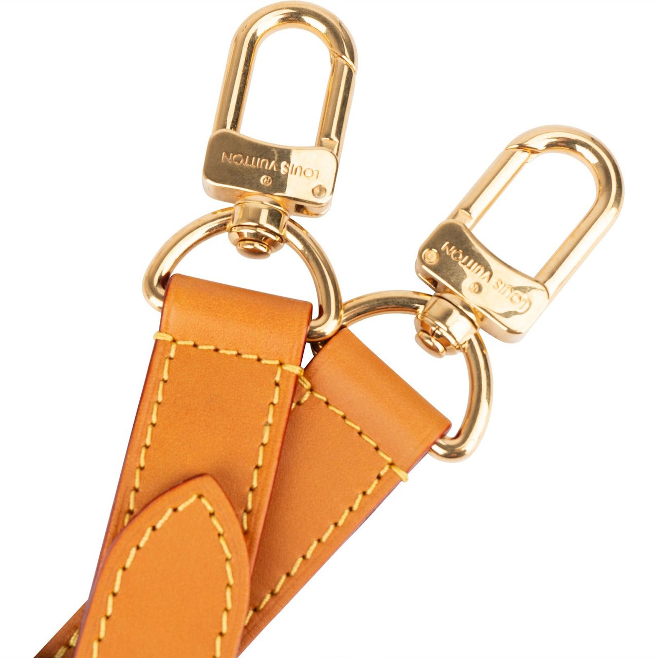 Louis Vuitton Louis Vuitton Vachetta Leather Keepall Bags Strap Bruin