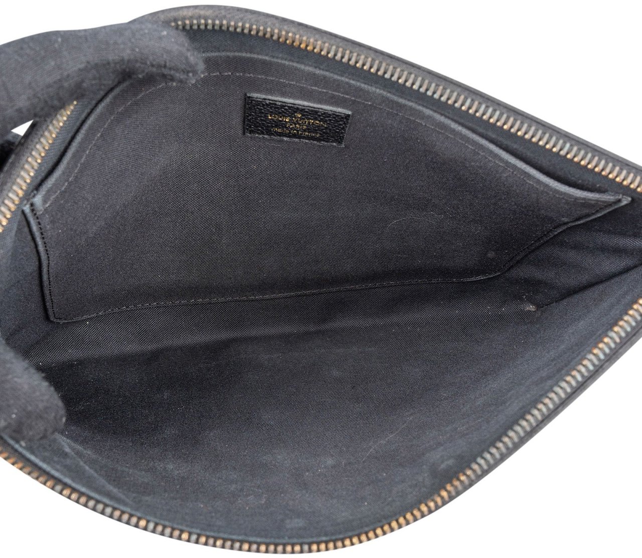Louis Vuitton Louis Vuitton Leather Monogram Empreinte Pochette Daily Clutch Zwart