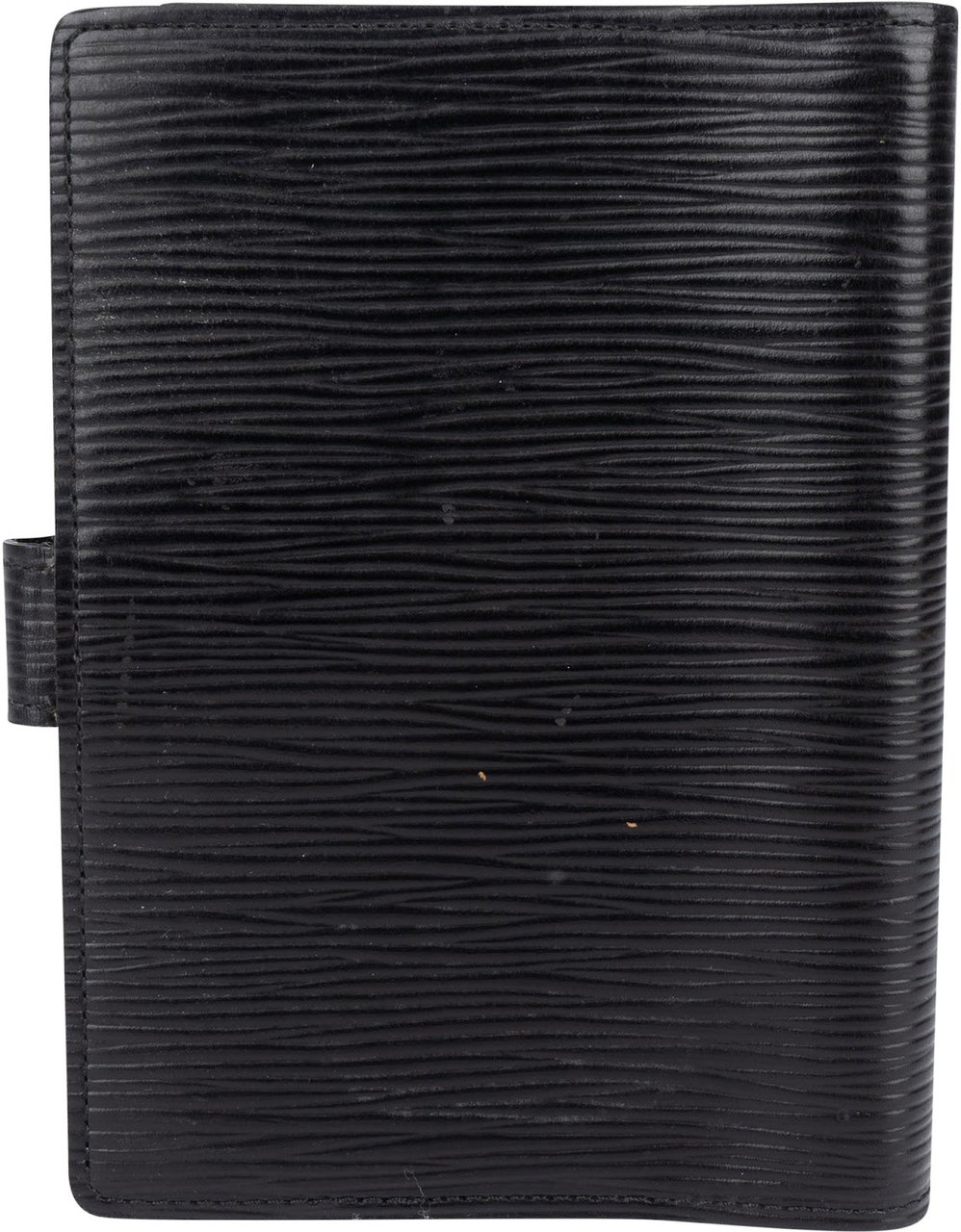 Louis Vuitton Louis Vuitton Noir Epi Leather Agenda PM Organizer Zwart