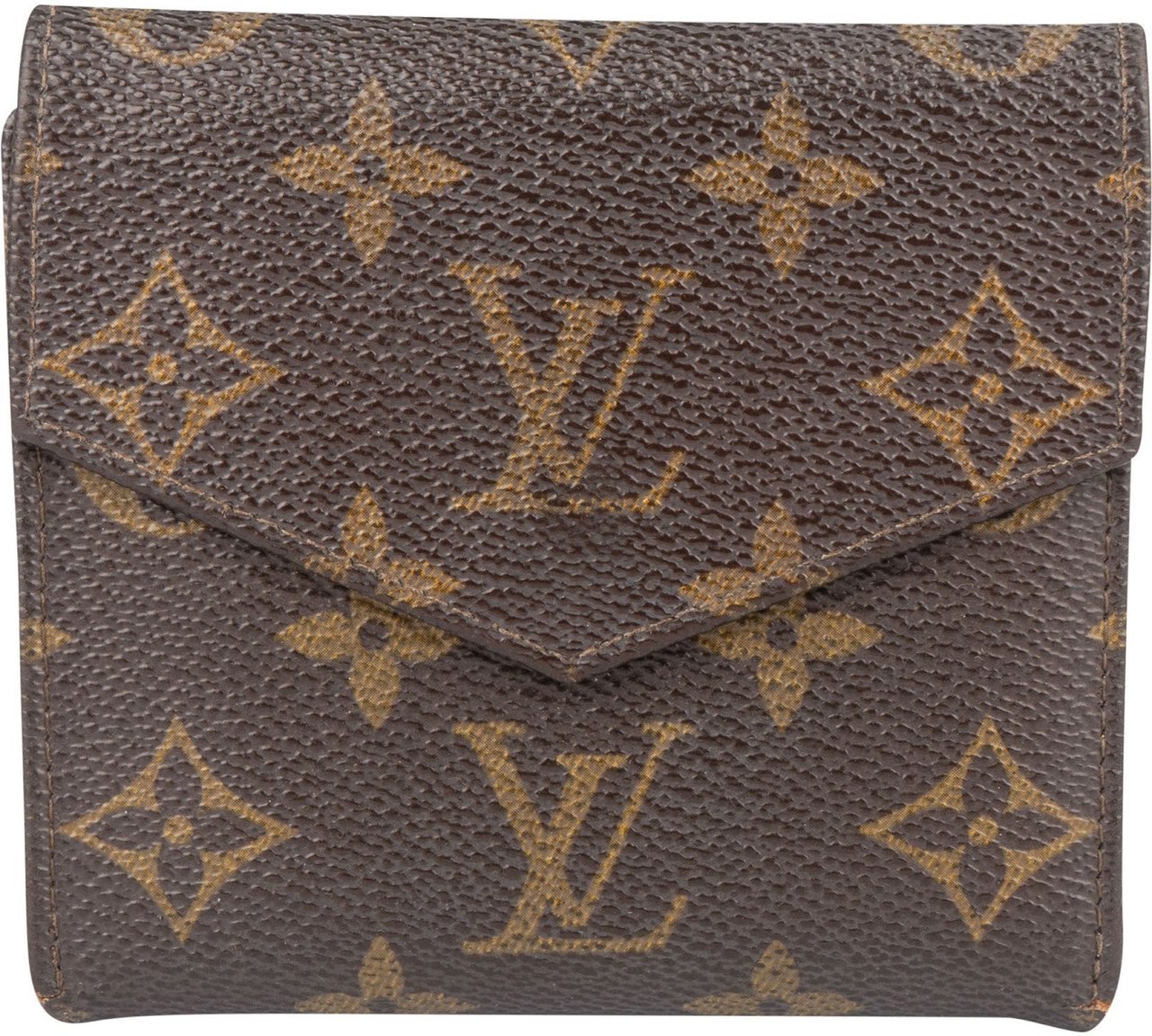 Louis Vuitton Louis Vuitton Monogram Canvas Elise Wallet Bruin