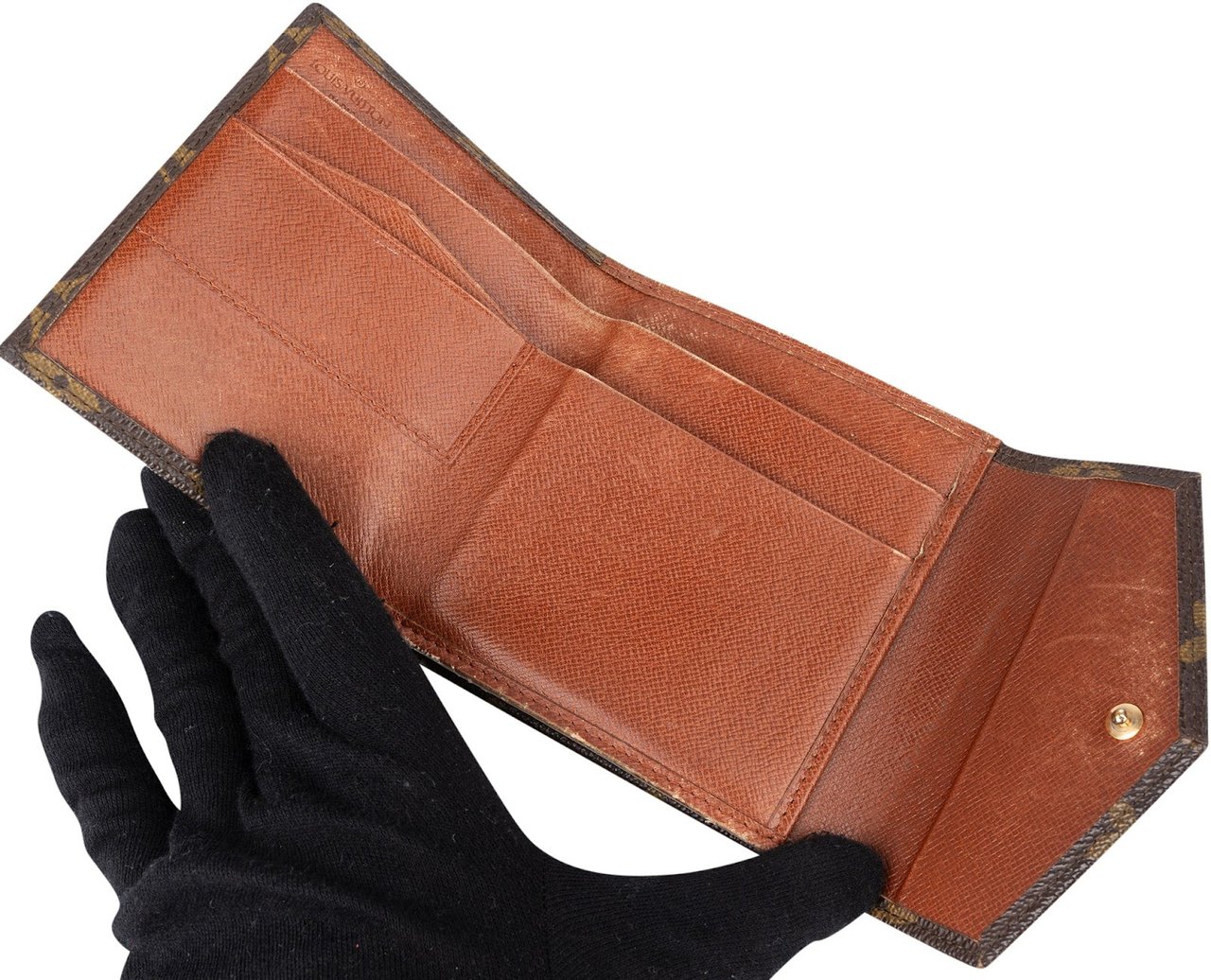 Louis Vuitton Louis Vuitton Monogram Canvas Elise Wallet Bruin