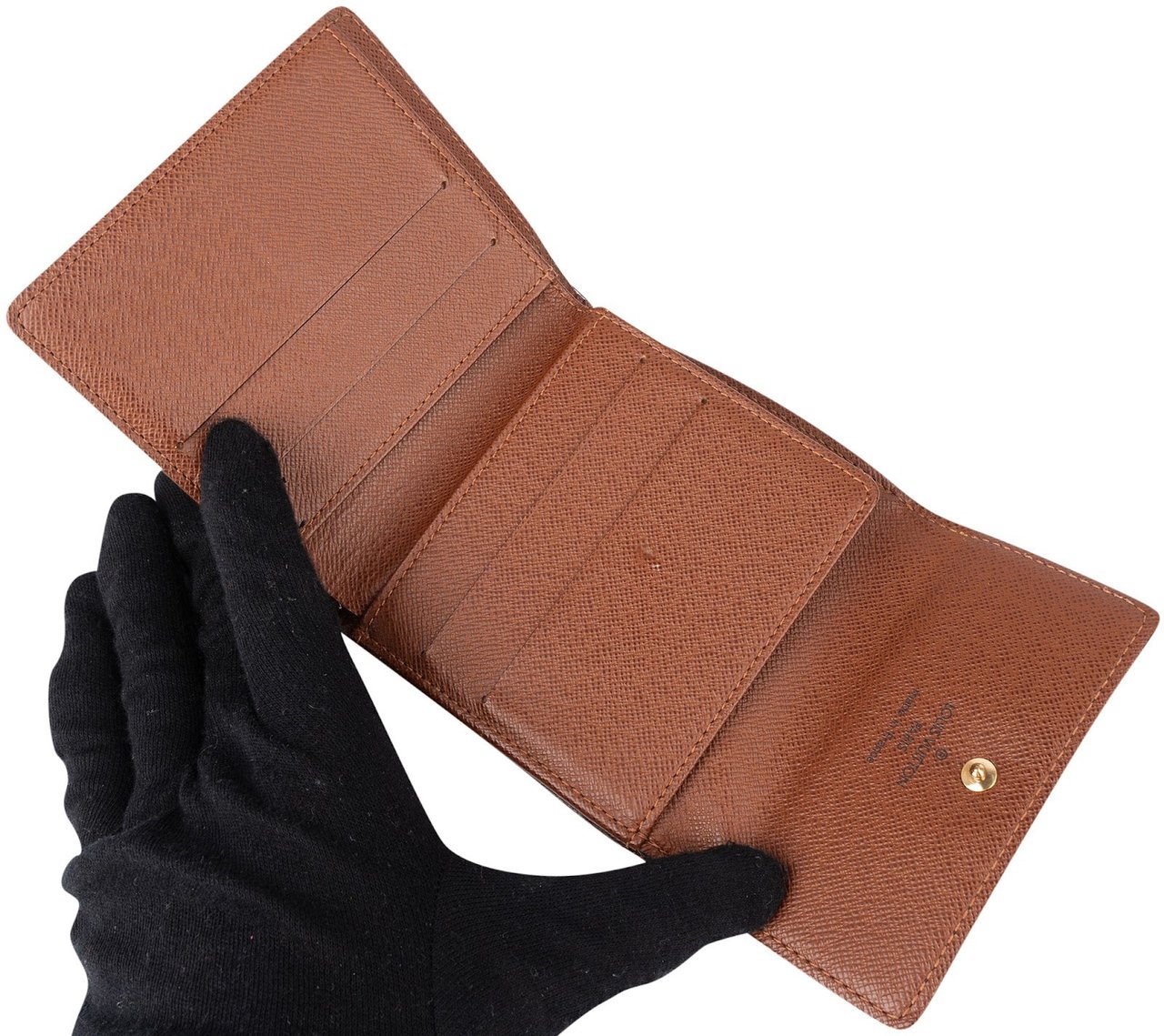 Louis Vuitton Louis Vuitton Monogram Canvas Elise Wallet Bruin