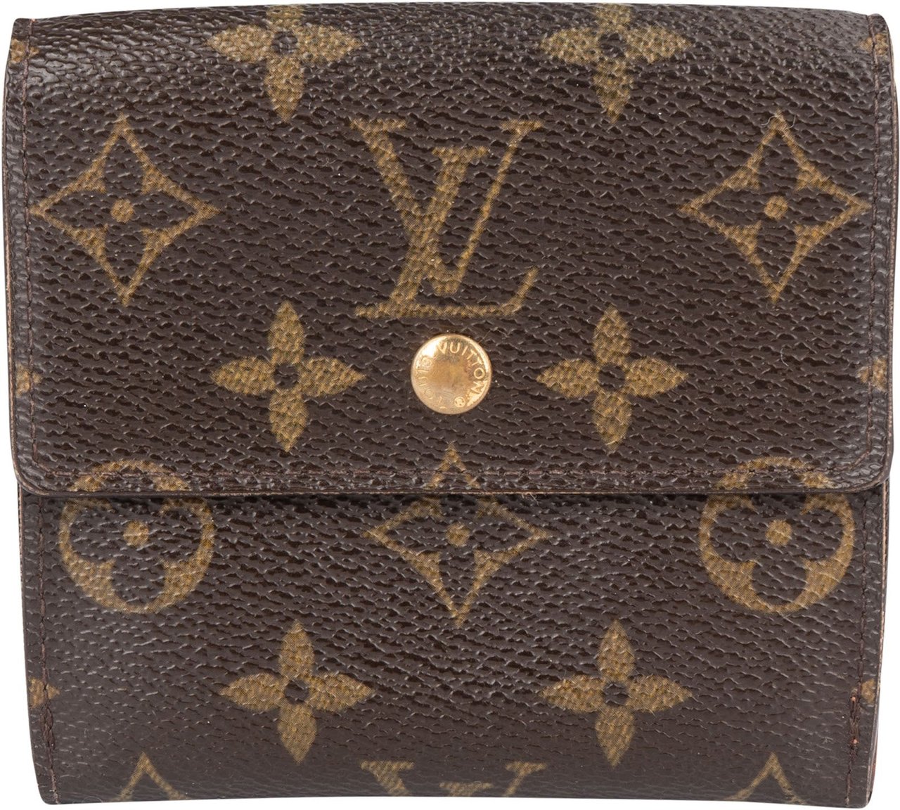 Louis Vuitton Louis Vuitton Monogram Canvas Elise Wallet Bruin