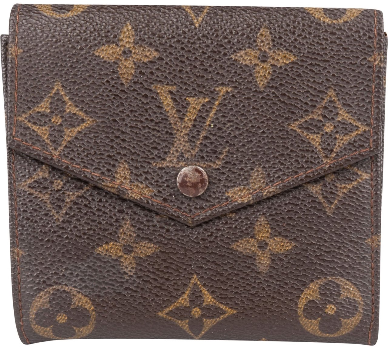 Louis Vuitton Louis Vuitton Monogram Canvas Elise Wallet Bruin