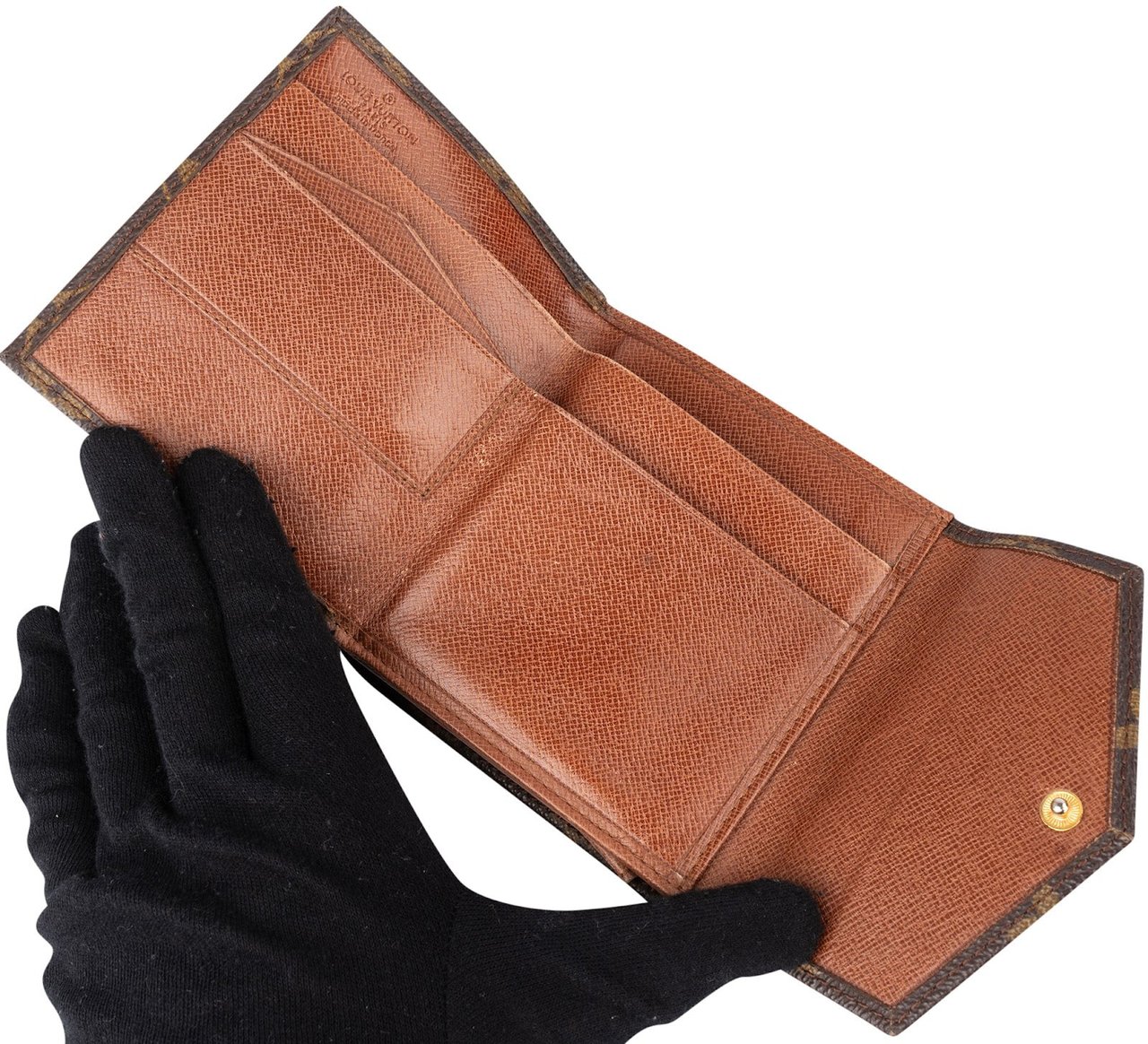 Louis Vuitton Louis Vuitton Monogram Canvas Elise Wallet Bruin