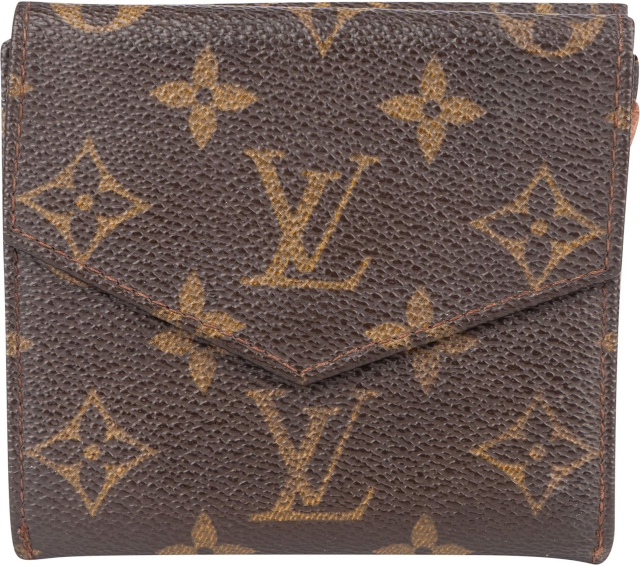 Louis Vuitton Louis Vuitton Monogram Canvas Elise Wallet Bruin
