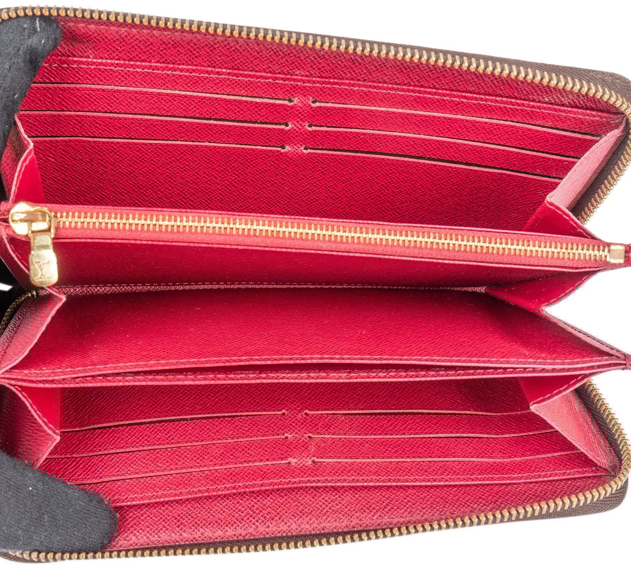 Louis Vuitton Louis Vuitton Monogram Canvas Zippy Wallet Bruin