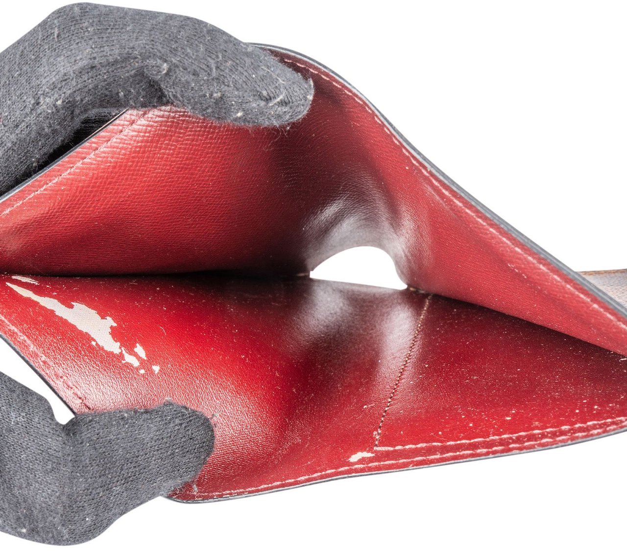 Louis Vuitton Louis Vuitton Monogram Damier Ebene Juliette Wallet Bruin