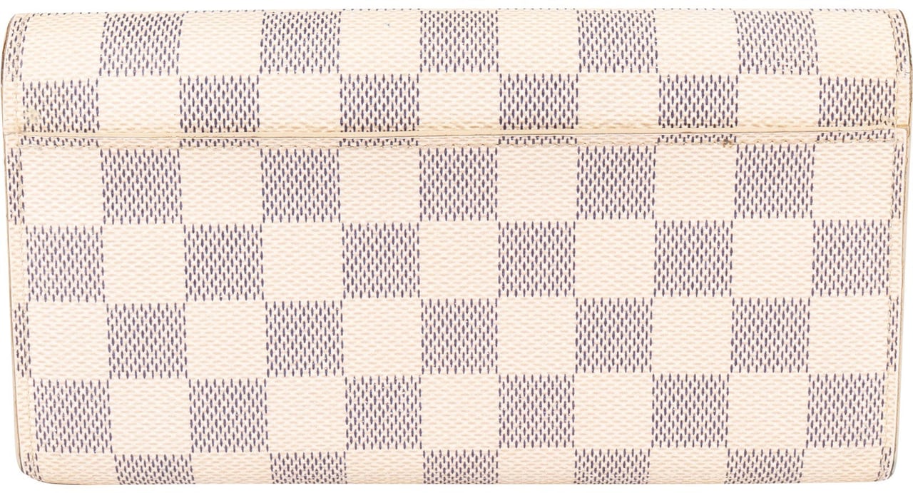 Louis Vuitton Louis Vuitton Monogram Damier Azur Canvas Sarah Wallet Divers