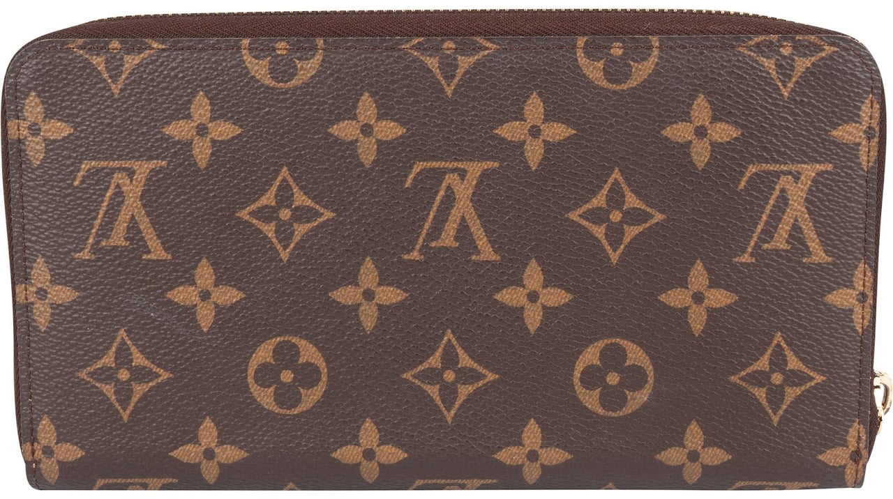 Louis Vuitton Louis Vuitton Monogram Canvas Zippy Organizer Wallet Bruin