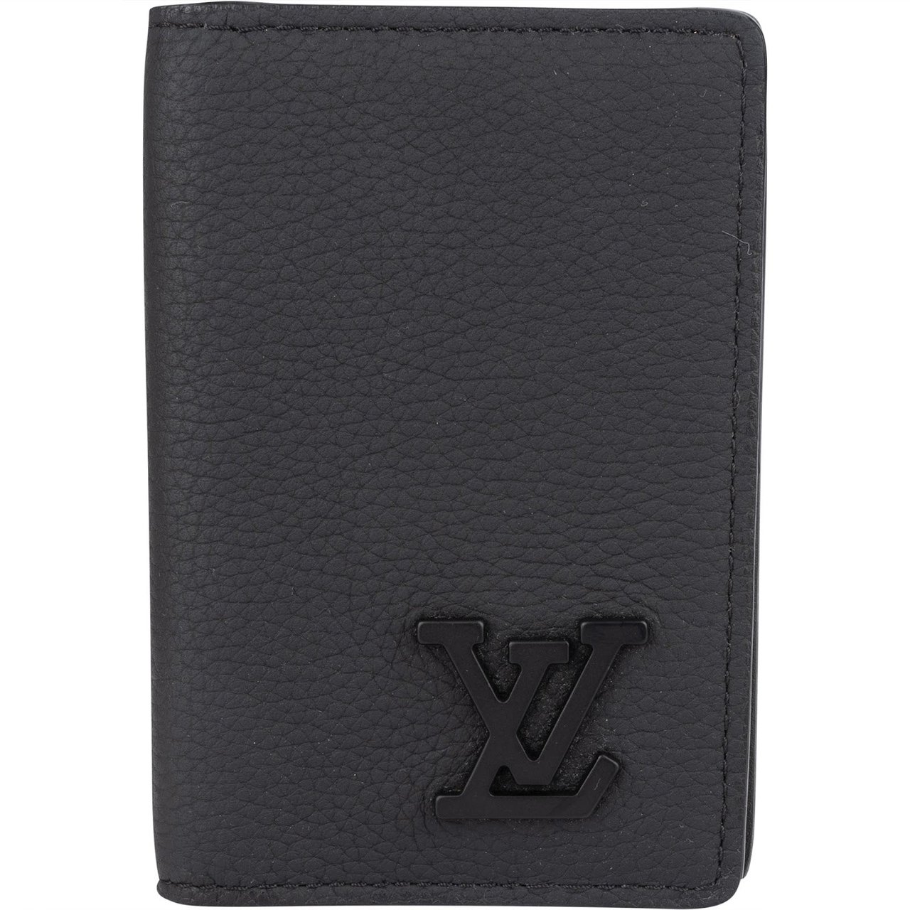 Louis Vuitton Louis Vuitton Taurillon Leather Pocket Cardholder M69979 Zwart