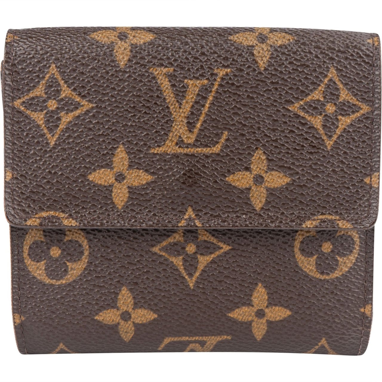 Louis Vuitton Louis Vuitton Monogram Canvas Elise Wallet Bruin