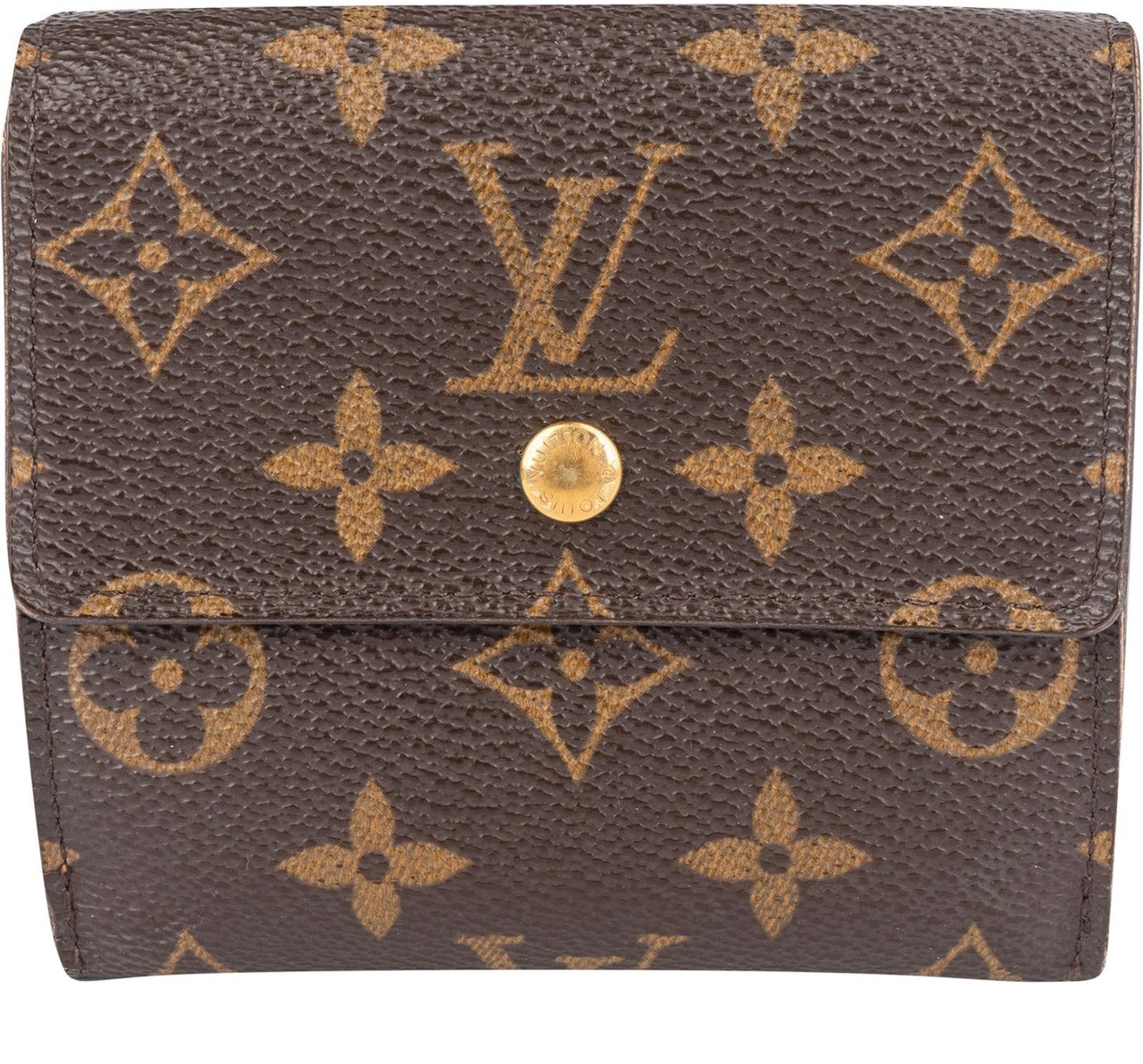 Louis Vuitton Louis Vuitton Monogram Canvas Elise Wallet Bruin