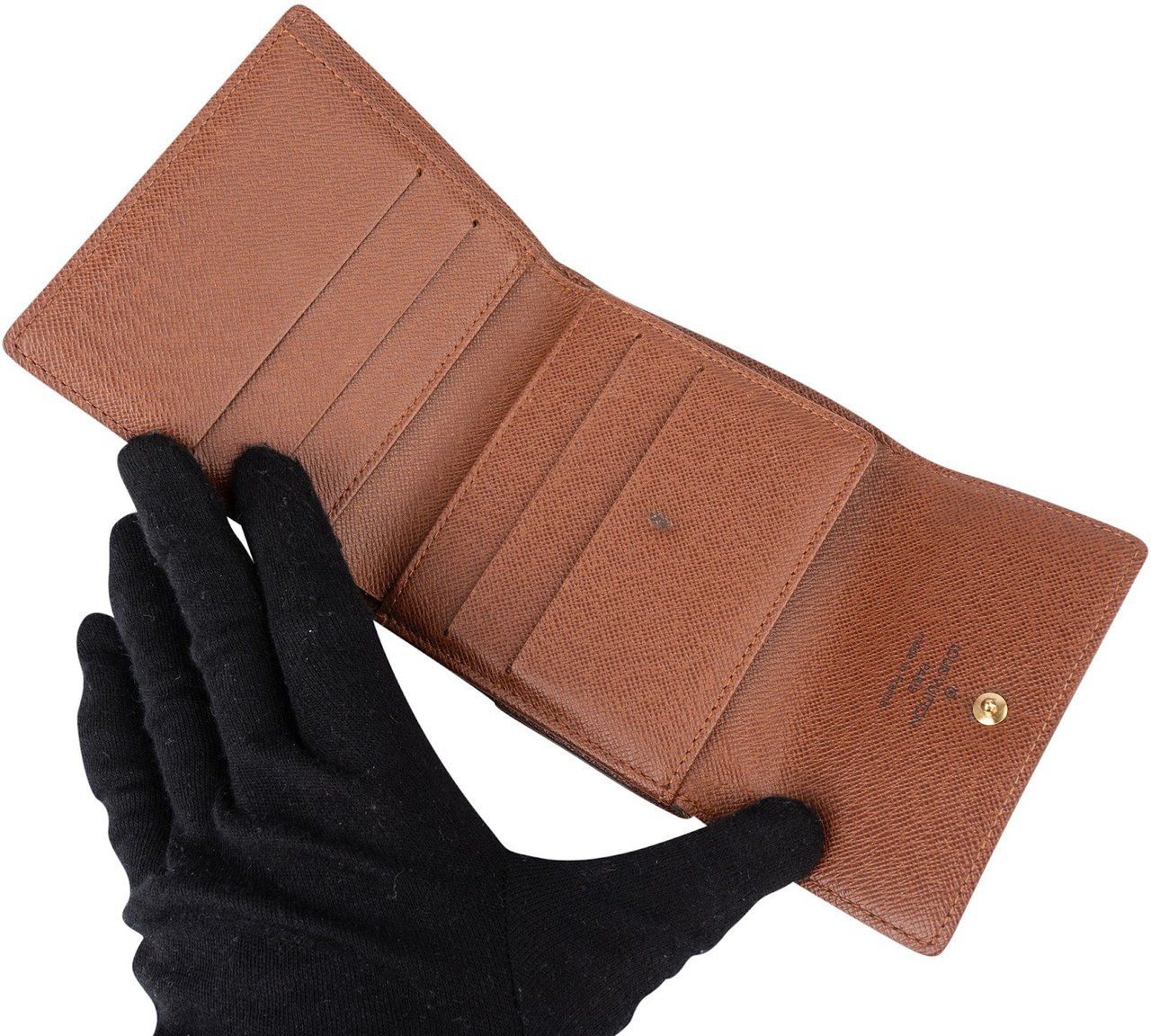 Louis Vuitton Louis Vuitton Monogram Canvas Elise Wallet Bruin