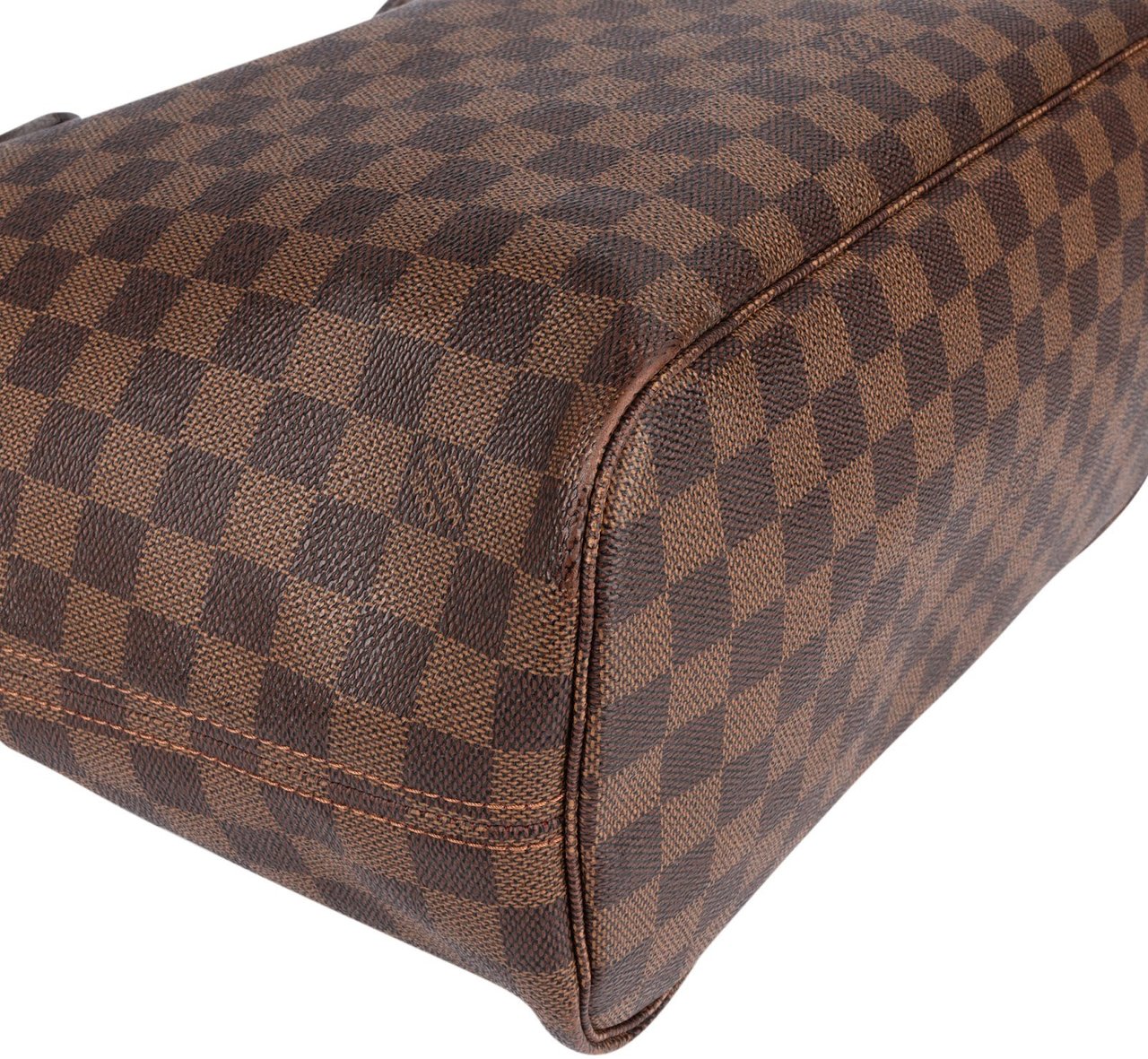 Louis Vuitton Louis Vuitton Monogram Damier Ebene Canvas Neverfull MM Shoulder Bag Bruin