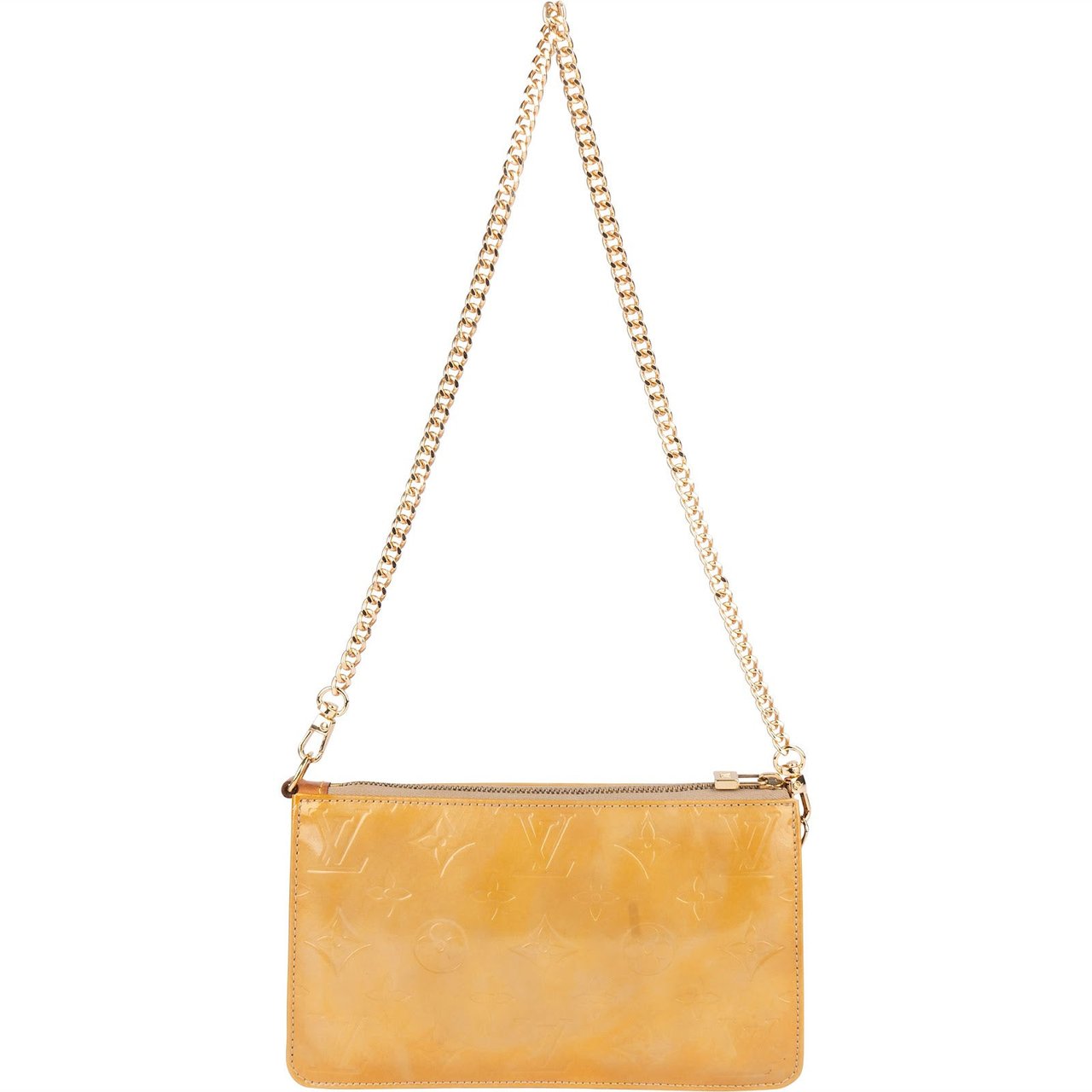 Louis Vuitton Louis Vuitton Monogram Vernis Lexington Pochette Shoulder Bag Beige