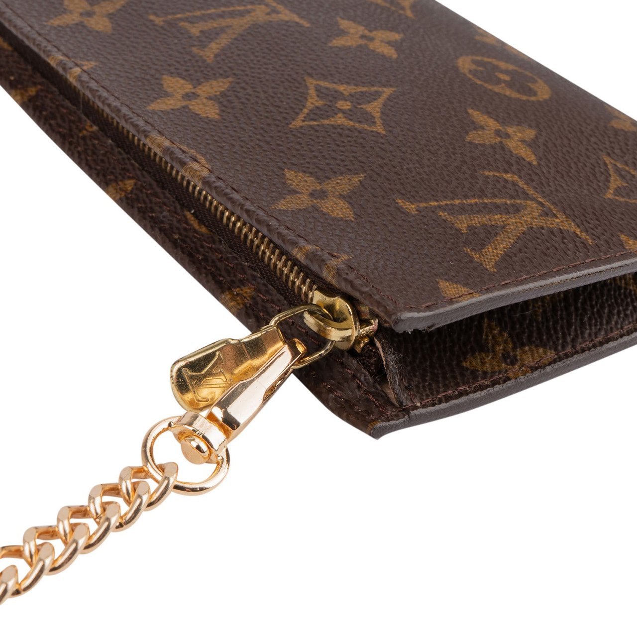 Louis Vuitton Louis Vuitton Monogram Canvas Pochette Accessoires Shoulder Bag Bruin