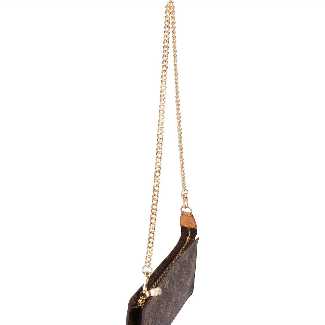 Louis Vuitton Louis Vuitton Monogram Canvas Pochette Accessoires Shoulder Bag Bruin