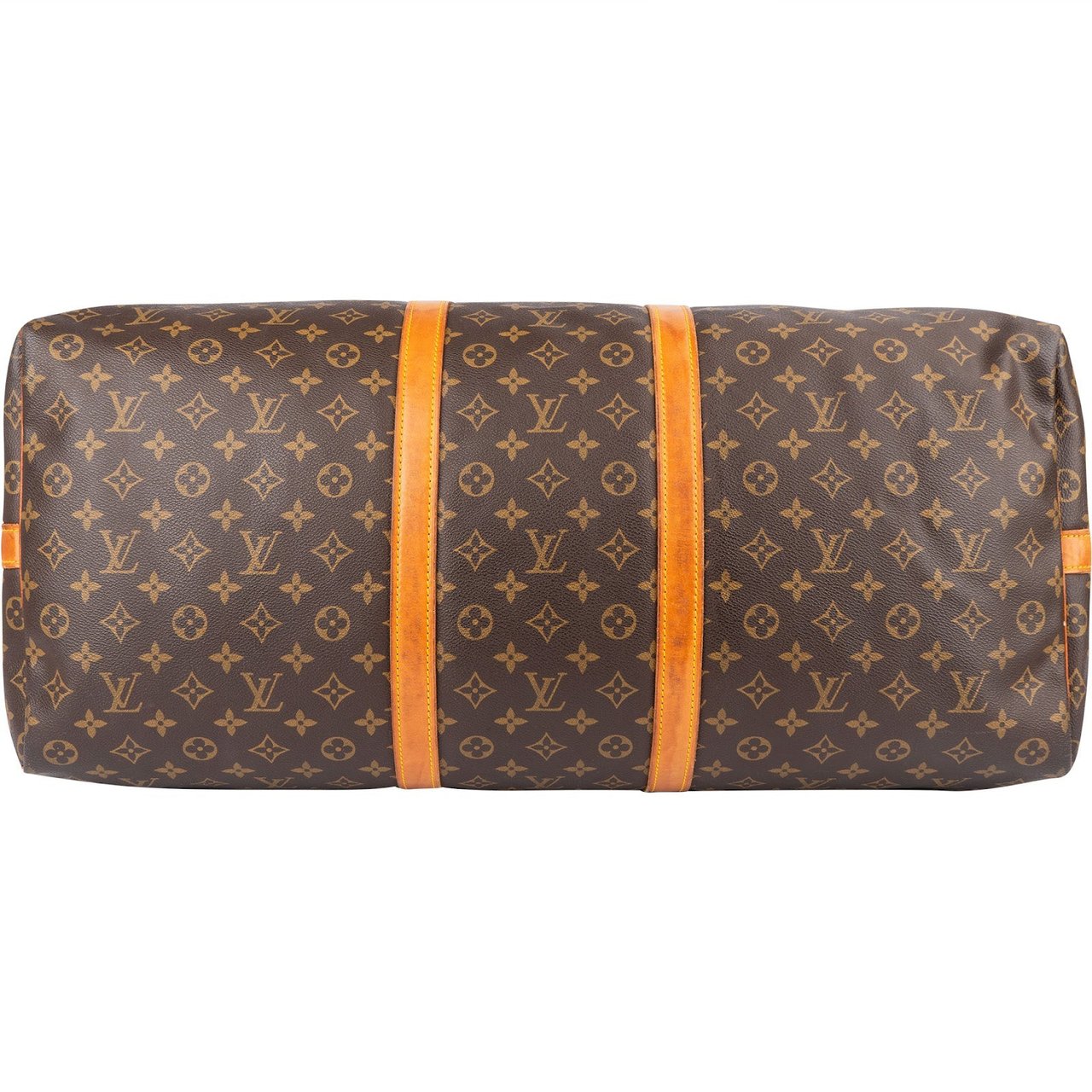 Louis Vuitton Louis Vuitton Monogram Canvas Keepall 60 Bandoulière Travel Bag Bruin