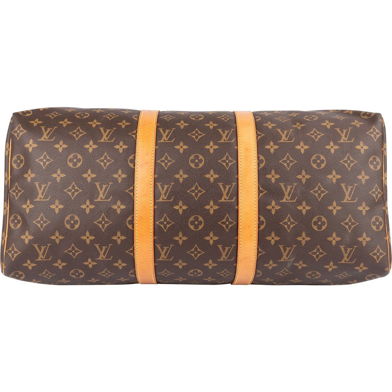 Louis Vuitton Louis Vuitton Monogram Canvas Keepall 50 Travel Bag Bruin