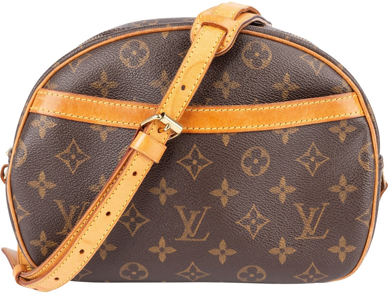Louis Vuitton Louis Vuitton Monogram Canvas Blois Crossbody Bag Bruin