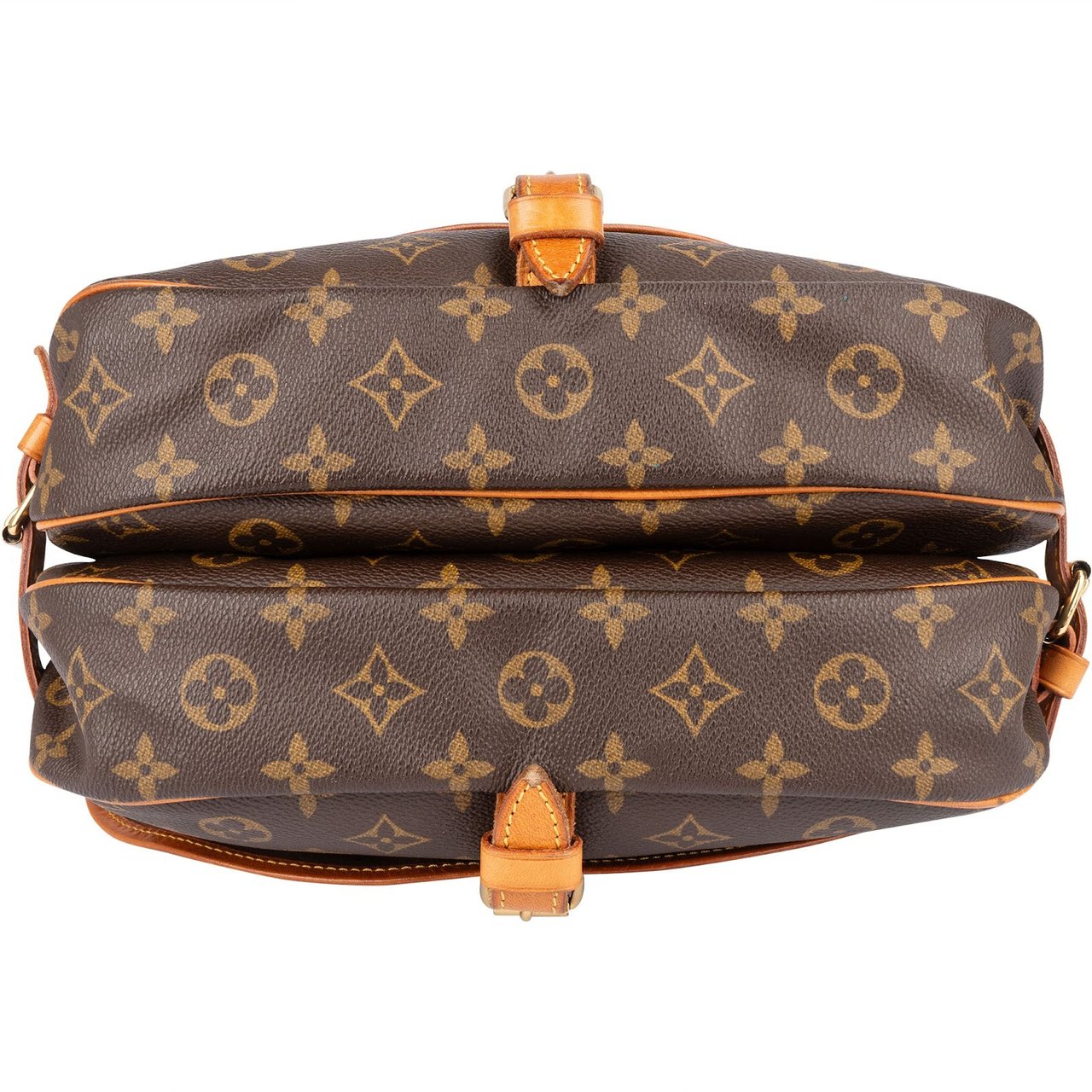 Louis Vuitton Louis Vuitton Monogram Canvas Saumur 30 Crossbody Bag Bruin