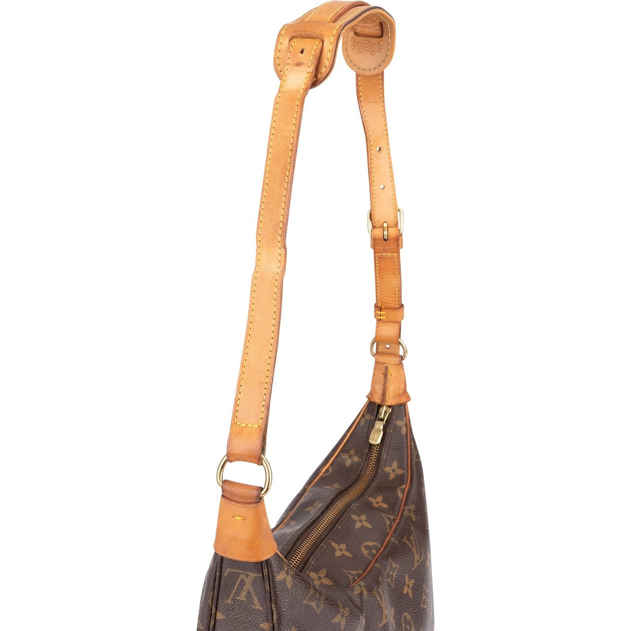 Louis Vuitton Louis Vuitton Monogram Canvas Boulogne Crossbody Bag Bruin