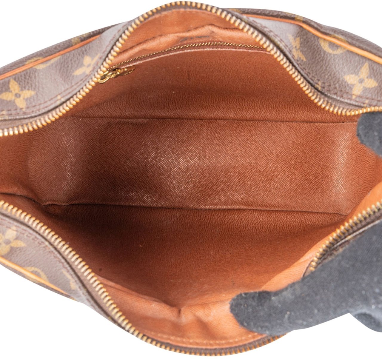 Louis Vuitton Louis Vuitton Monogram Canvas Boulogne Crossbody Bag Bruin