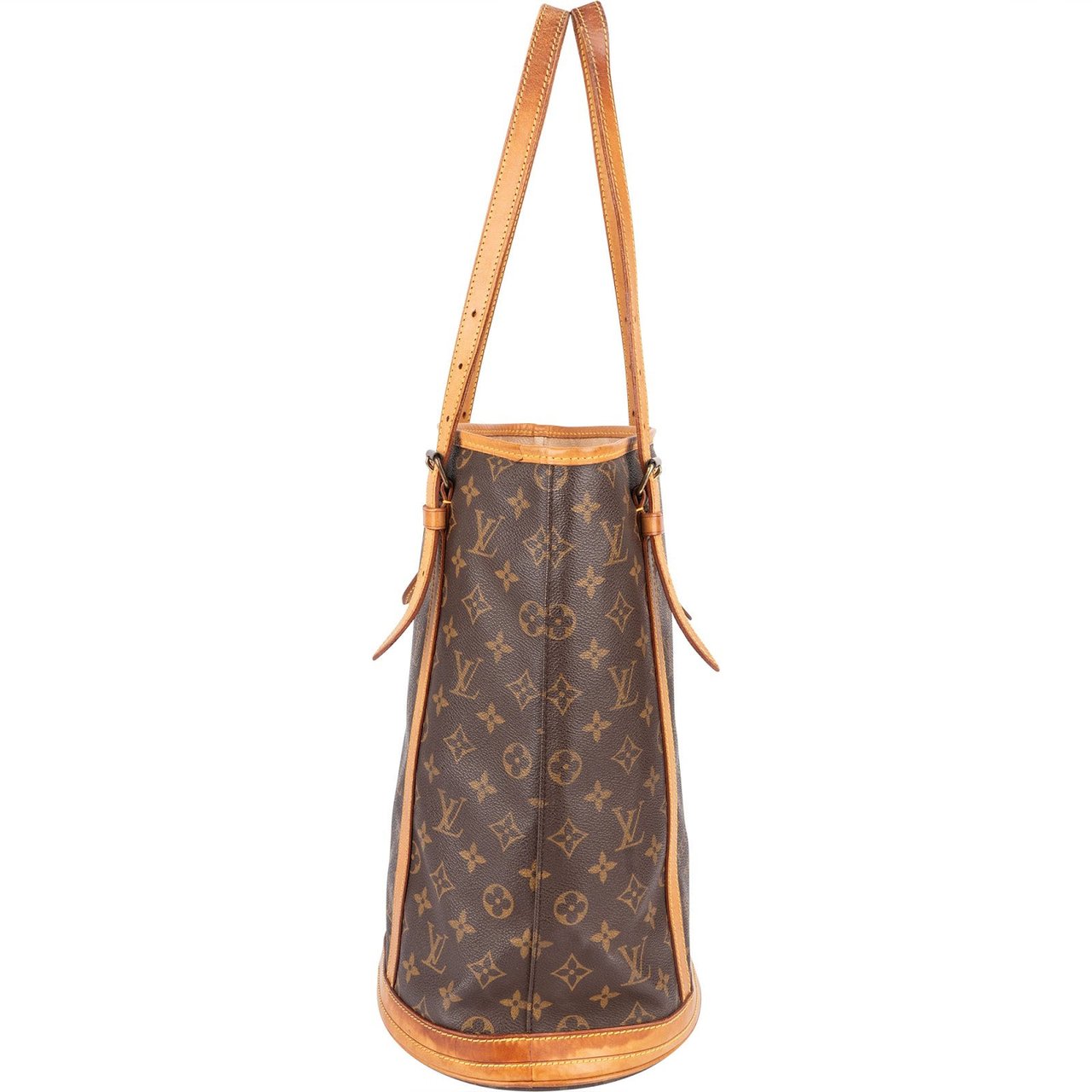 Louis Vuitton Louis Vuitton Monogram Canvas Bucket GM Shoulder Bag Bruin