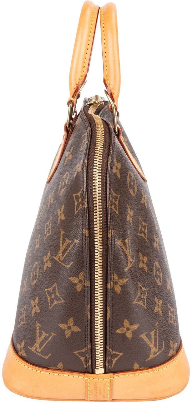 Louis Vuitton Louis Vuitton Monogram Canvas Alma PM Handbag Bruin