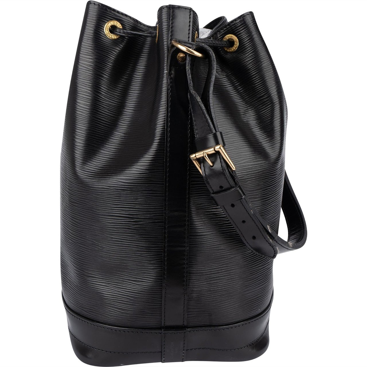 Louis Vuitton Louis Vuitton Noir Epi Leather Sac Noé Grande Shoulder Bag Zwart