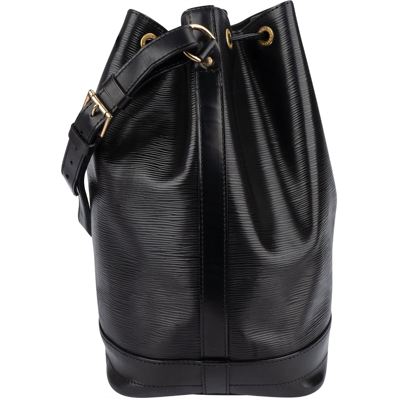 Louis Vuitton Louis Vuitton Noir Epi Leather Sac Noé Grande Shoulder Bag Zwart